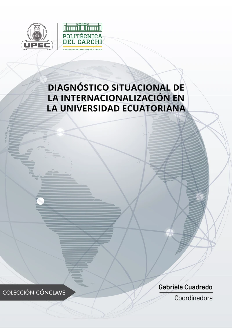 Portada: Diagnóstico situacional de la internacionalización en la universidad ecuatoriana