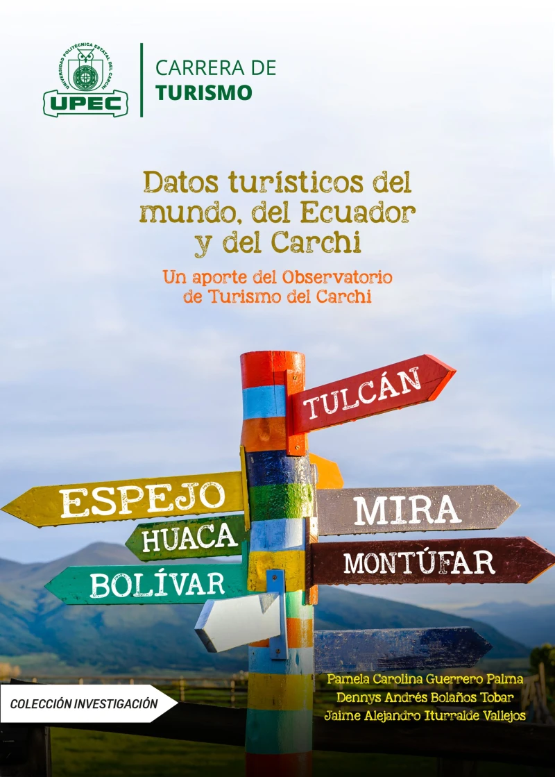 Portada: Datos turísticos del mundo, del Ecuador y del Carchi