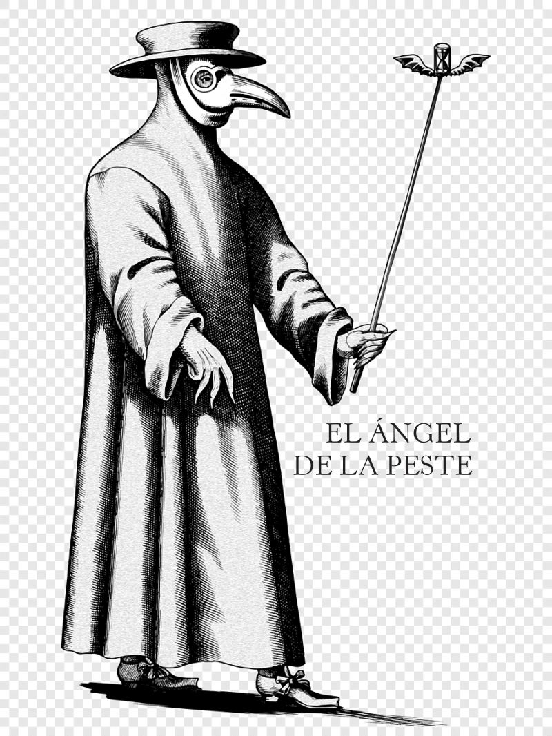Portada: EL ÁNGEL DE LA PESTE