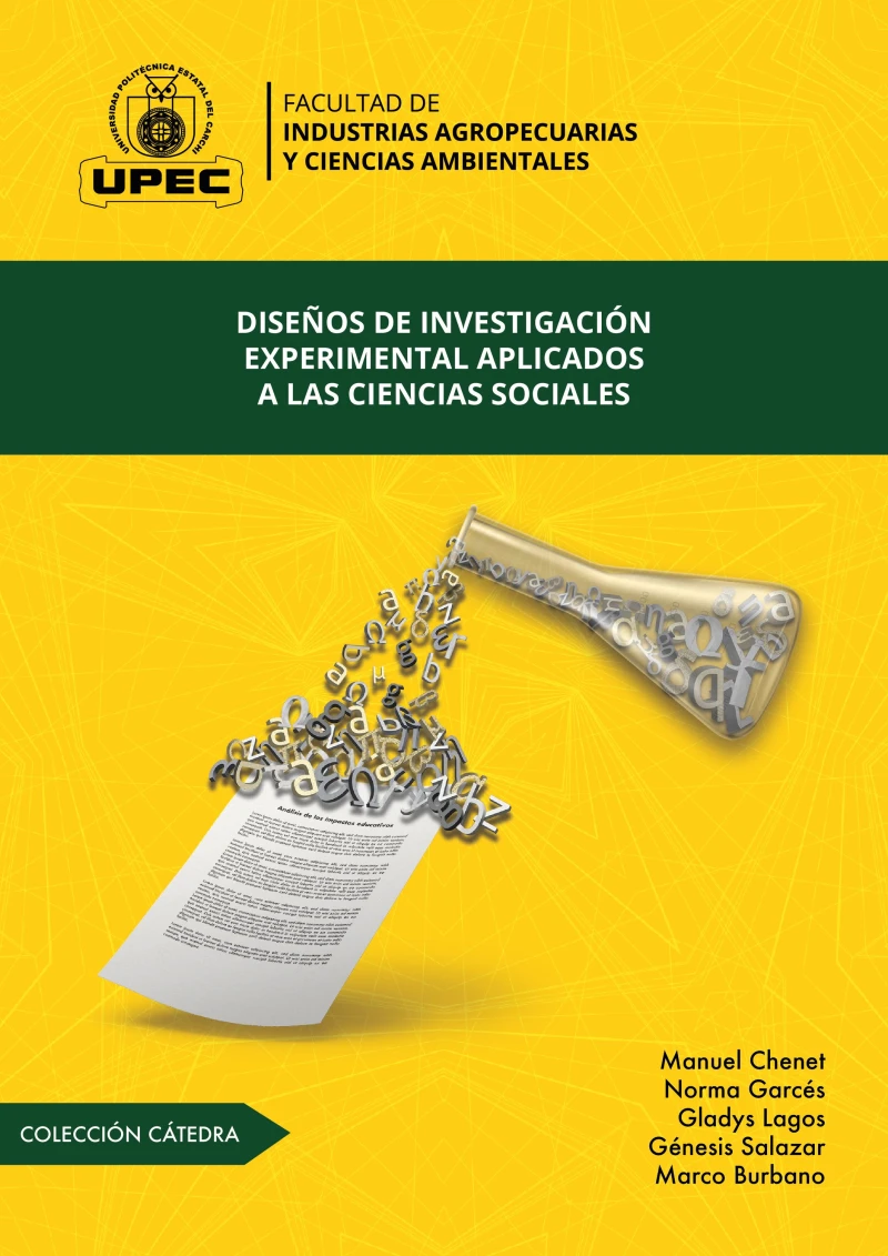 Portada: Diseños de investigación experimental aplicados a la ciencias sociales