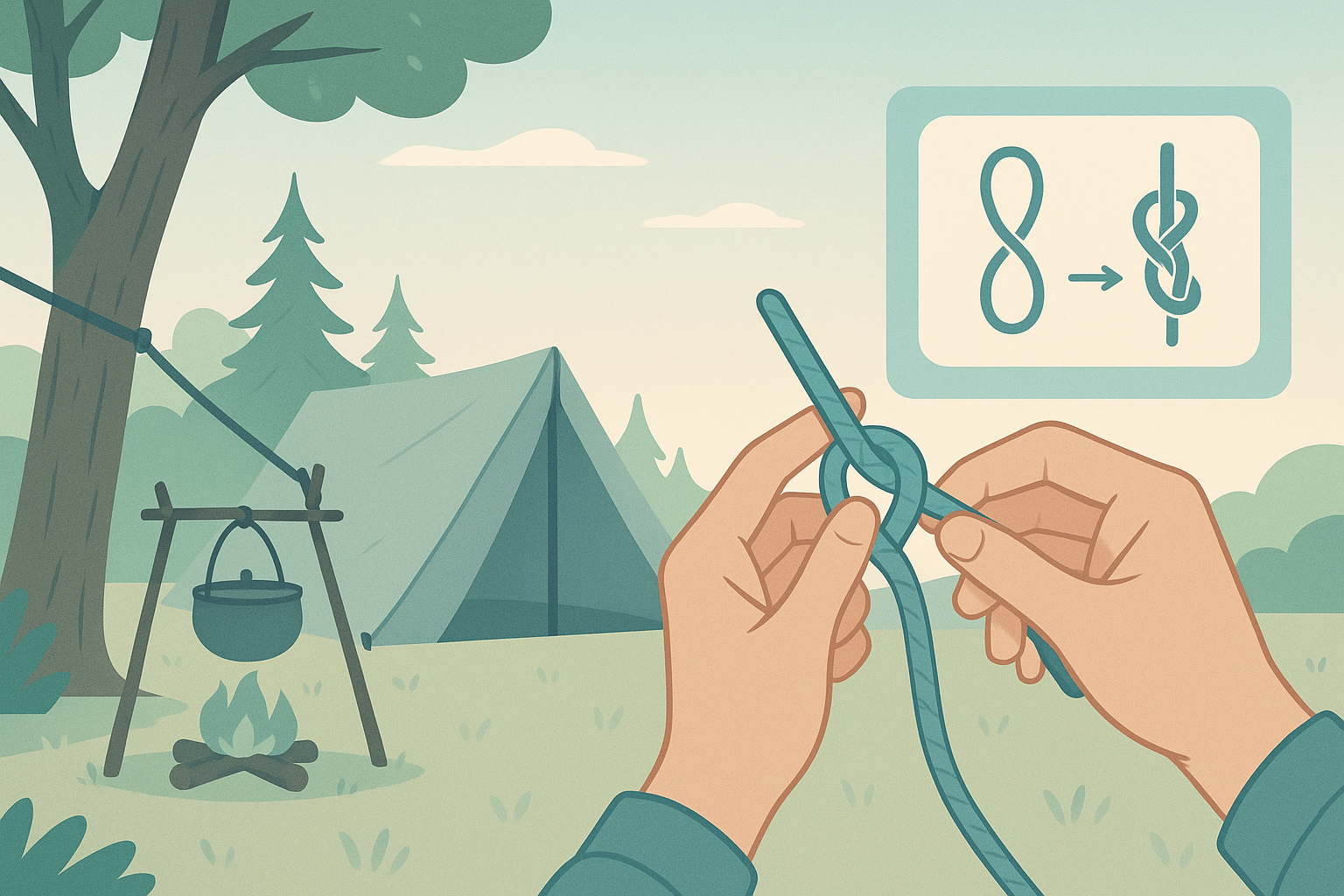 Essential Camping Knots: A One-Week Socratic Primer