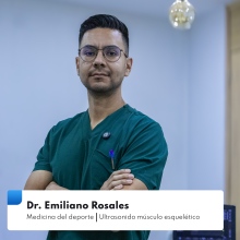 Ampliar imagen: Emiliano Rosales Velázquez, Especialista en Medicina del Deporte Gustavo A Madero