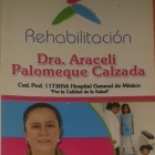 Dra. Araceli Palomeque Calzada