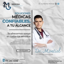 Ampliar imagen: Guillermo Montiel Bravo, Médico general Pachuca de Soto