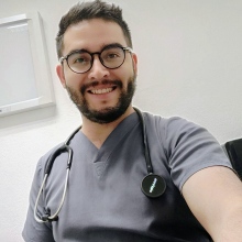 Ampliar imagen: Manuel Alejandro Báez Ortega, Médico general San Andres Cholula