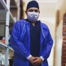 Ampliar imagen: Edwin Isaac Padilla Valverde, Enfermero Chimalhuacan