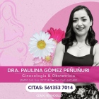 Dra. Dulce Paulina Gómez Peñuñuri