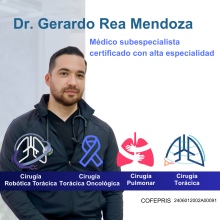 Ampliar imagen: Gerardo Rea Mendoza, Cirujano cardiovascular y torácico Colima