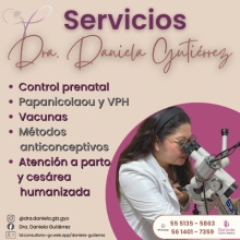 Ampliar imagen: Daniela Nashelly Gutiérrez Hernández, Médico general Ciudad de México