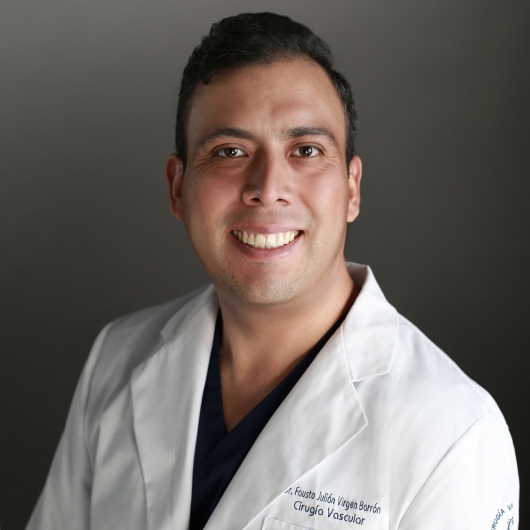 Dr. Fausto J. Virgen Barrón Angiólogo, Cirujano general, Tampico