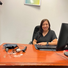 Ampliar imagen: Karina Janeth Mota Hernández, Médico general Nezahualcóyotl