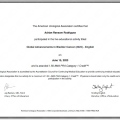 Ampliar imagen: certificate 16