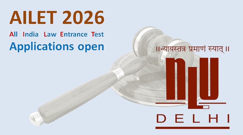 AILET 2026 on 14 Dec, applications started by NLU Delhi