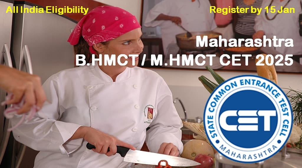 All India eligibility in Maharashtra State Hotel Mgt CET 2025