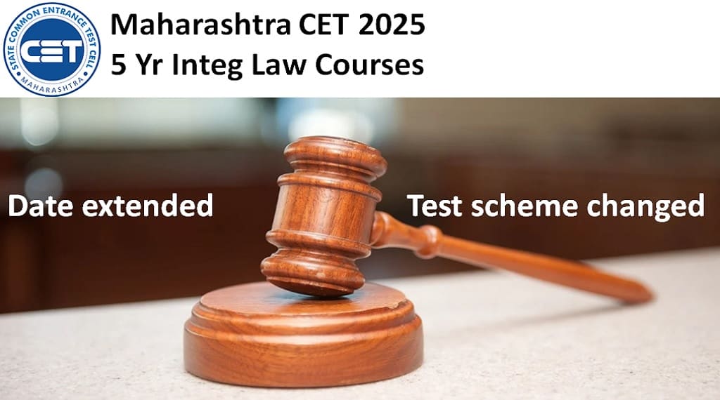 Maharashtra 2025 Law Entrance application date extended