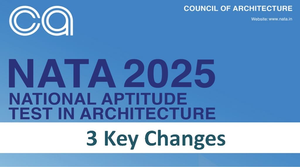 NATA 2025 pattern changed and result validity reduced