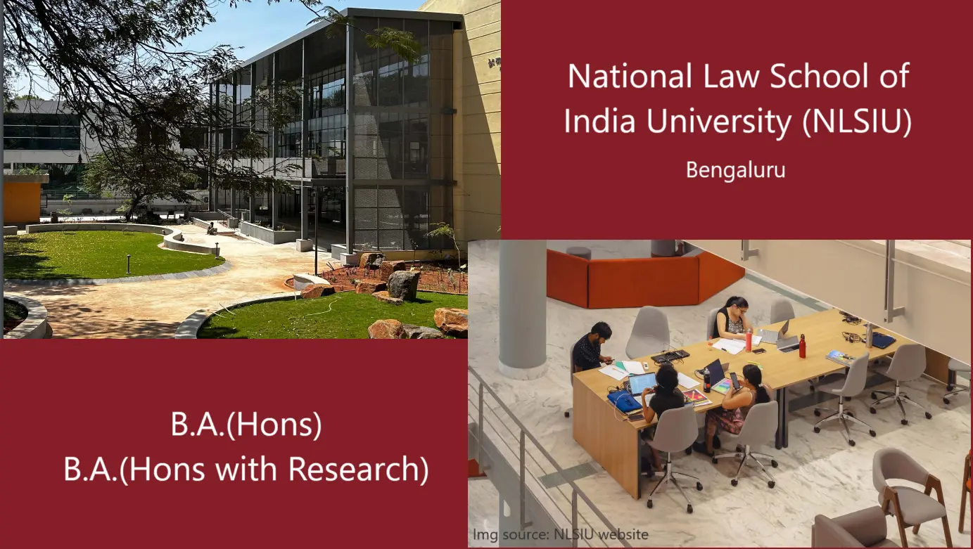 NLSIU Bengaluru Launches New B.A. Hons. Program Starting 2025