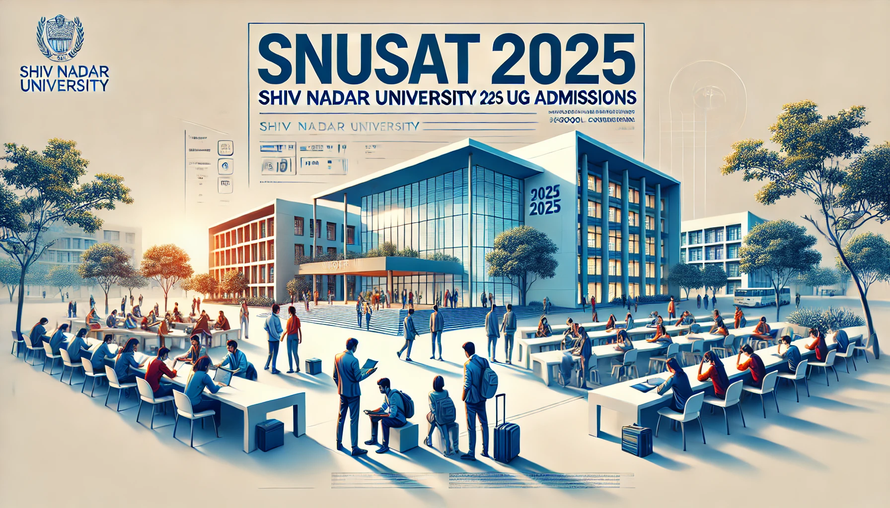 Shiv Nadar University Delhi NCR Phase 3 of Early UG Admissions for 2025 Ongoing