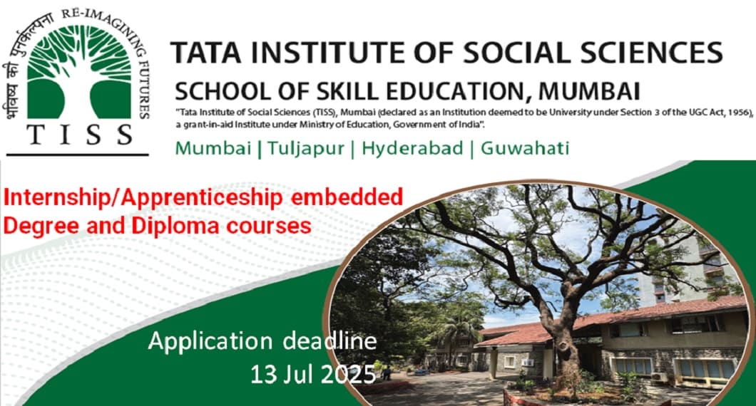TISS 2025 admissions in Skill based UG degree courses