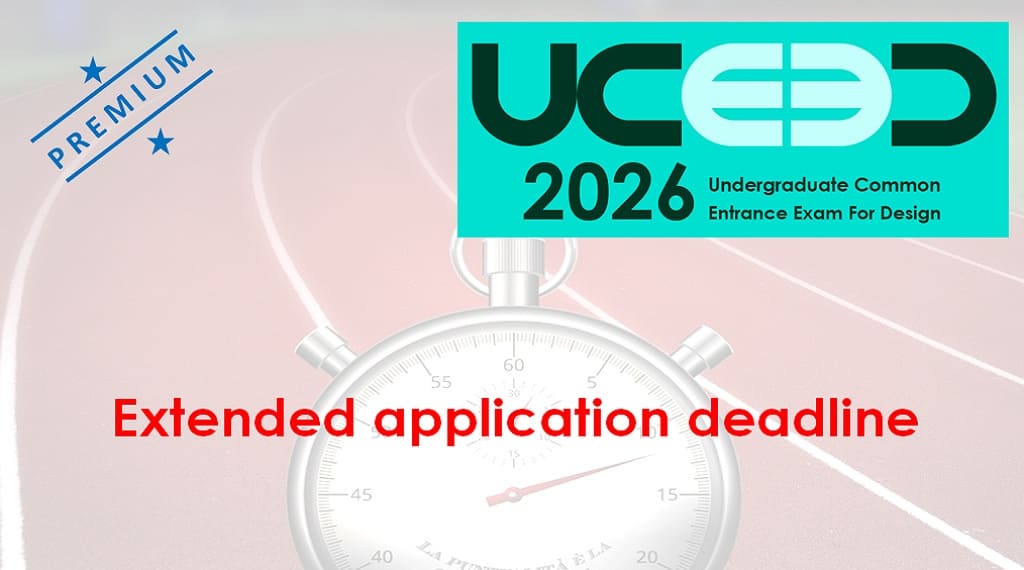 UCEED 2026 extended application last date approaching