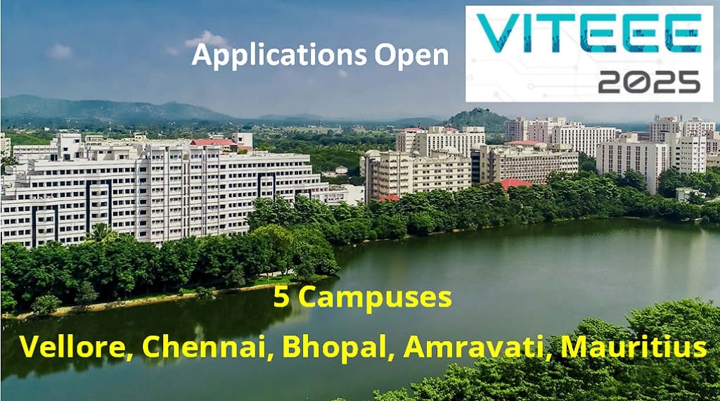 Registrations ongoing for VITEEE 2025, Check date clash