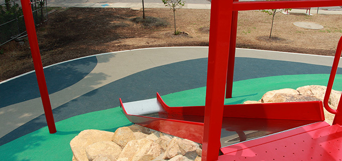 Slide at Mount Merrill Kid Friendly Mt Merrill