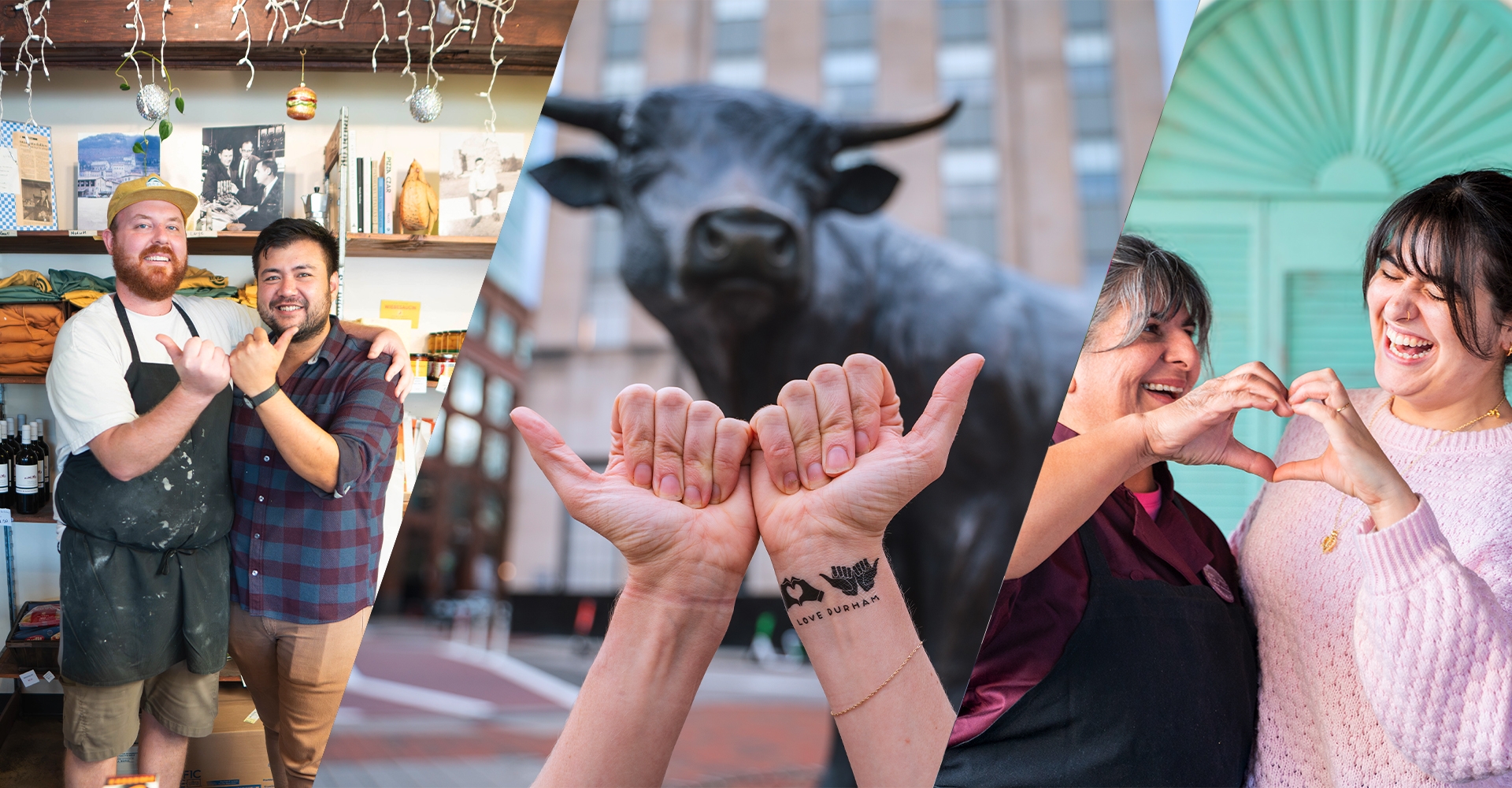 People enjoying activities in Durham, NC