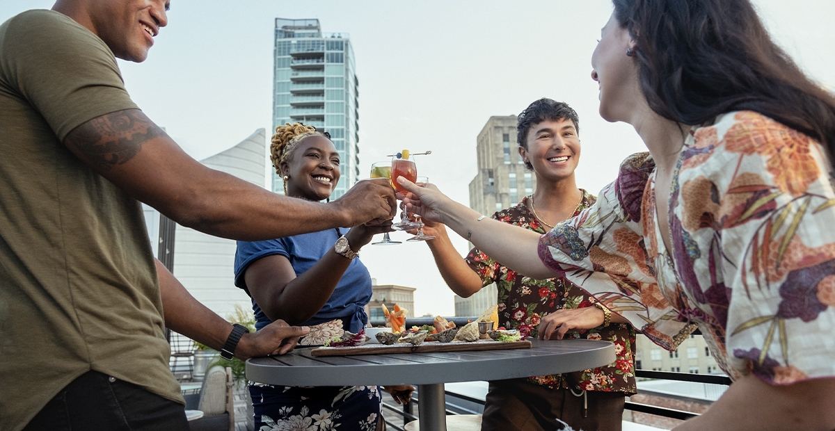 People enjoying activities in Durham, NC