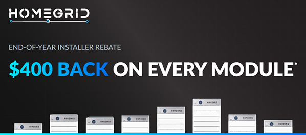 HomeGrid Installer Rebate Promotion