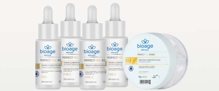 Protocolo perfect peel system com tecnologia clareamento inteligente