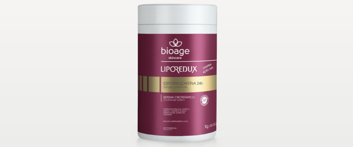 Lipo redux cryogel cafeína 24h - 1kg (Profissional)