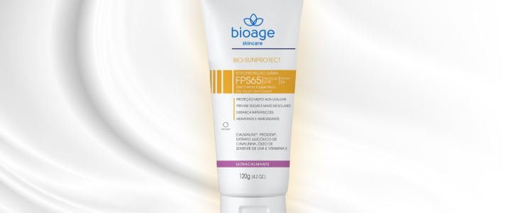 Bio-Sunprotect Gel-Creme Toque Seco Ultracalmante FPS 65 - 120g