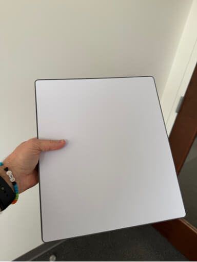 Blank Whiteboard