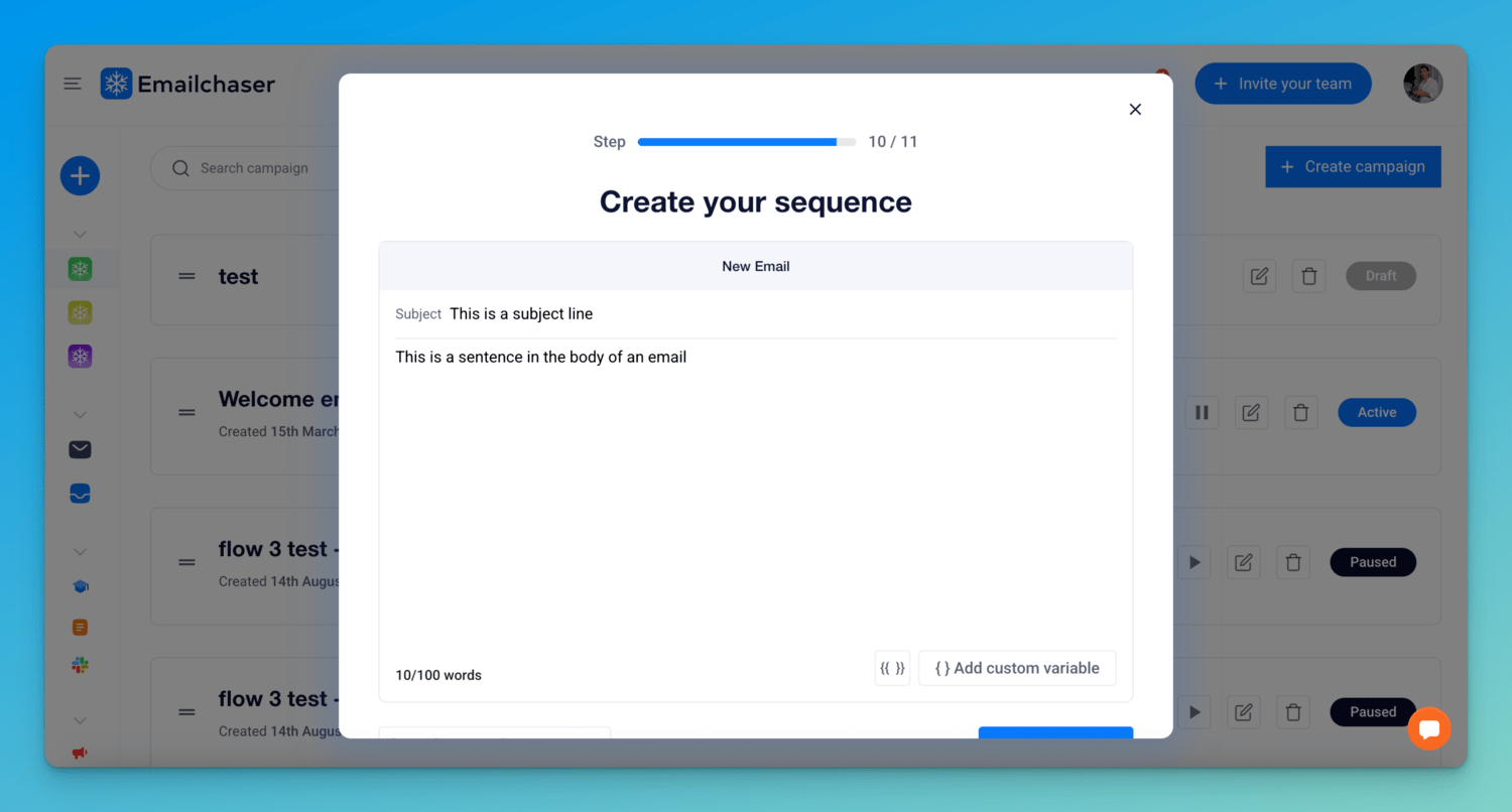 no spintax in an email