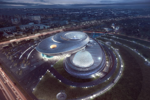 1419 Shanghai Planetarium Aerial