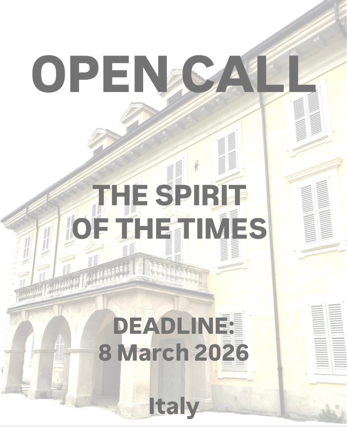 The Spirit of the Times