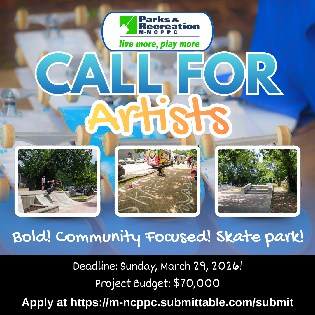 Mt. Rainier Skate Park-Call for Artists Opportunity