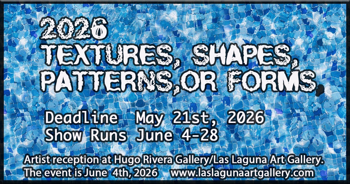 2026 - Textures, Shapes, Patterns or Forms