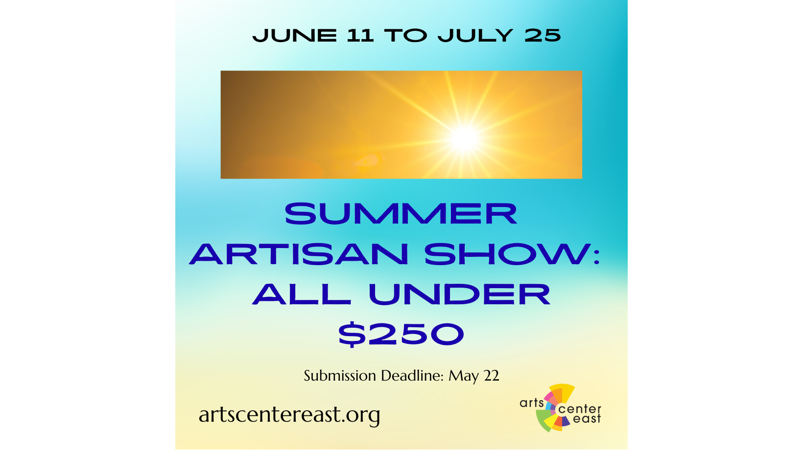 Summer Artisan Show - All under $250