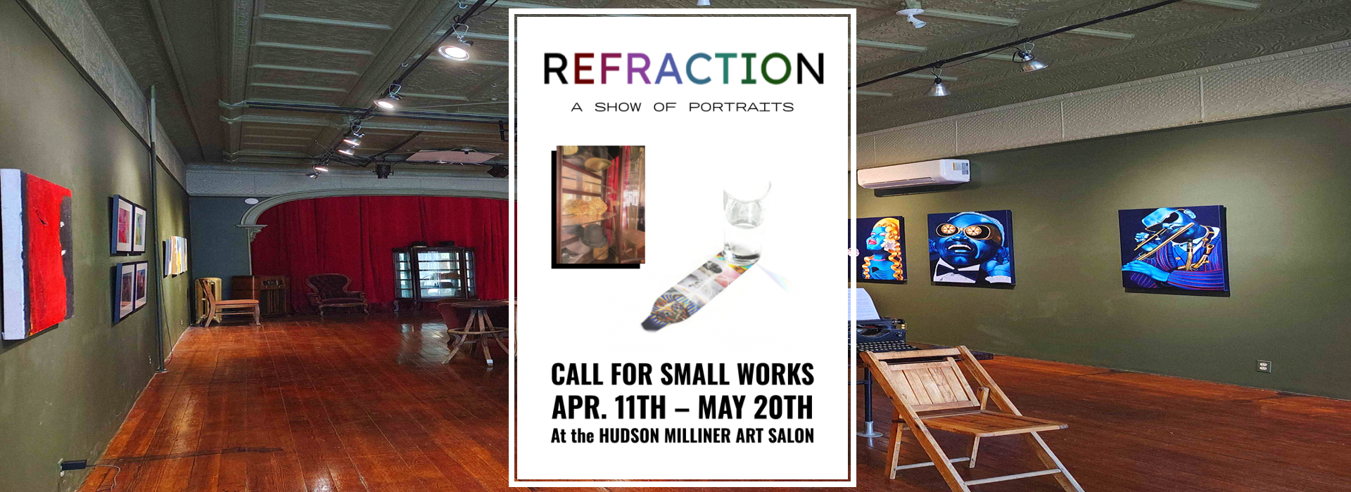 Seeking Small Works for REFRACTION