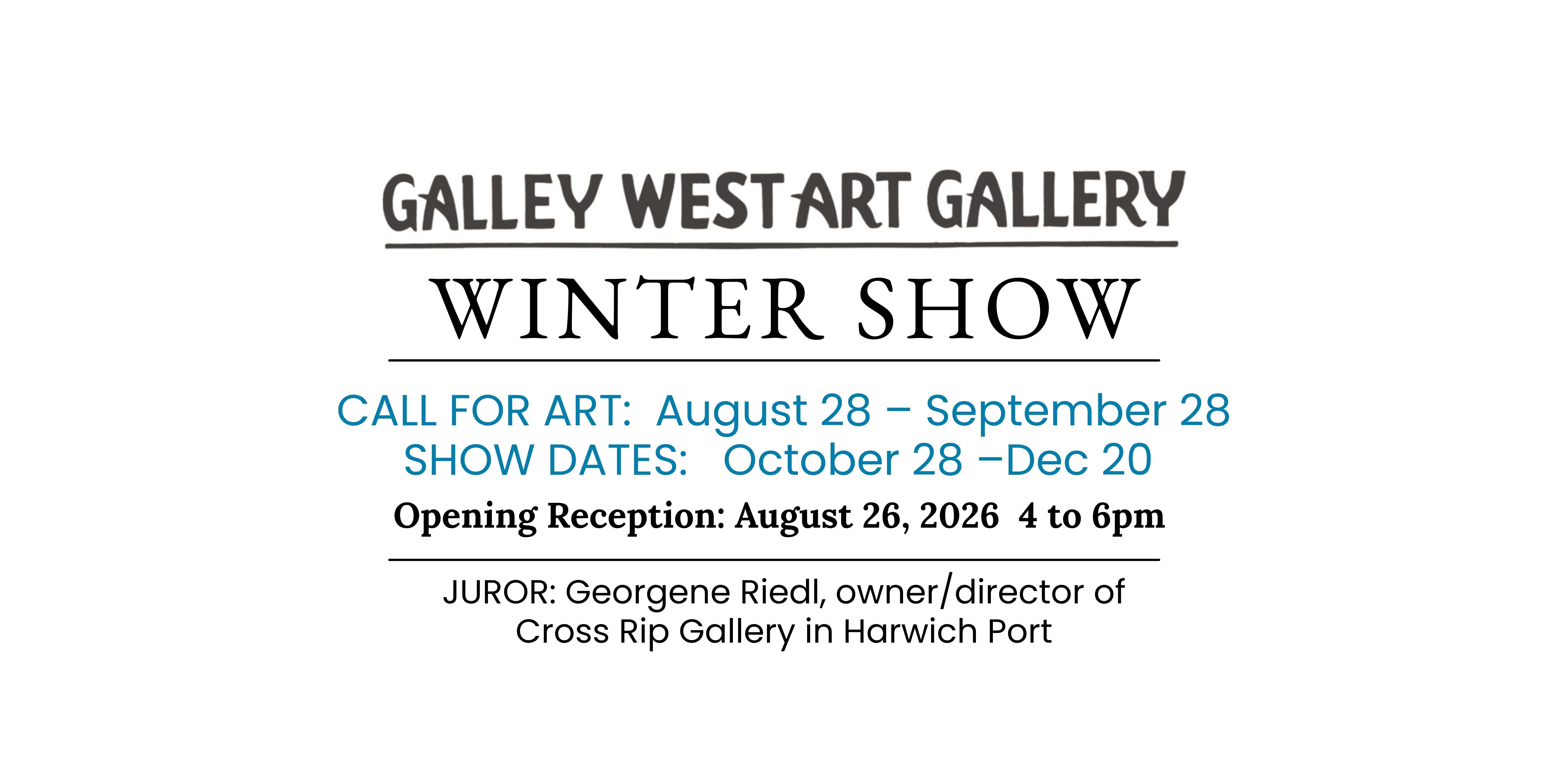 Winter 2026 Call for Art