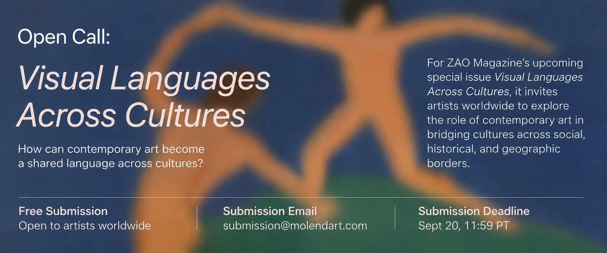 Call for Artworks: Visual Languages Across Cultures – ZAO Magazine Special Issue