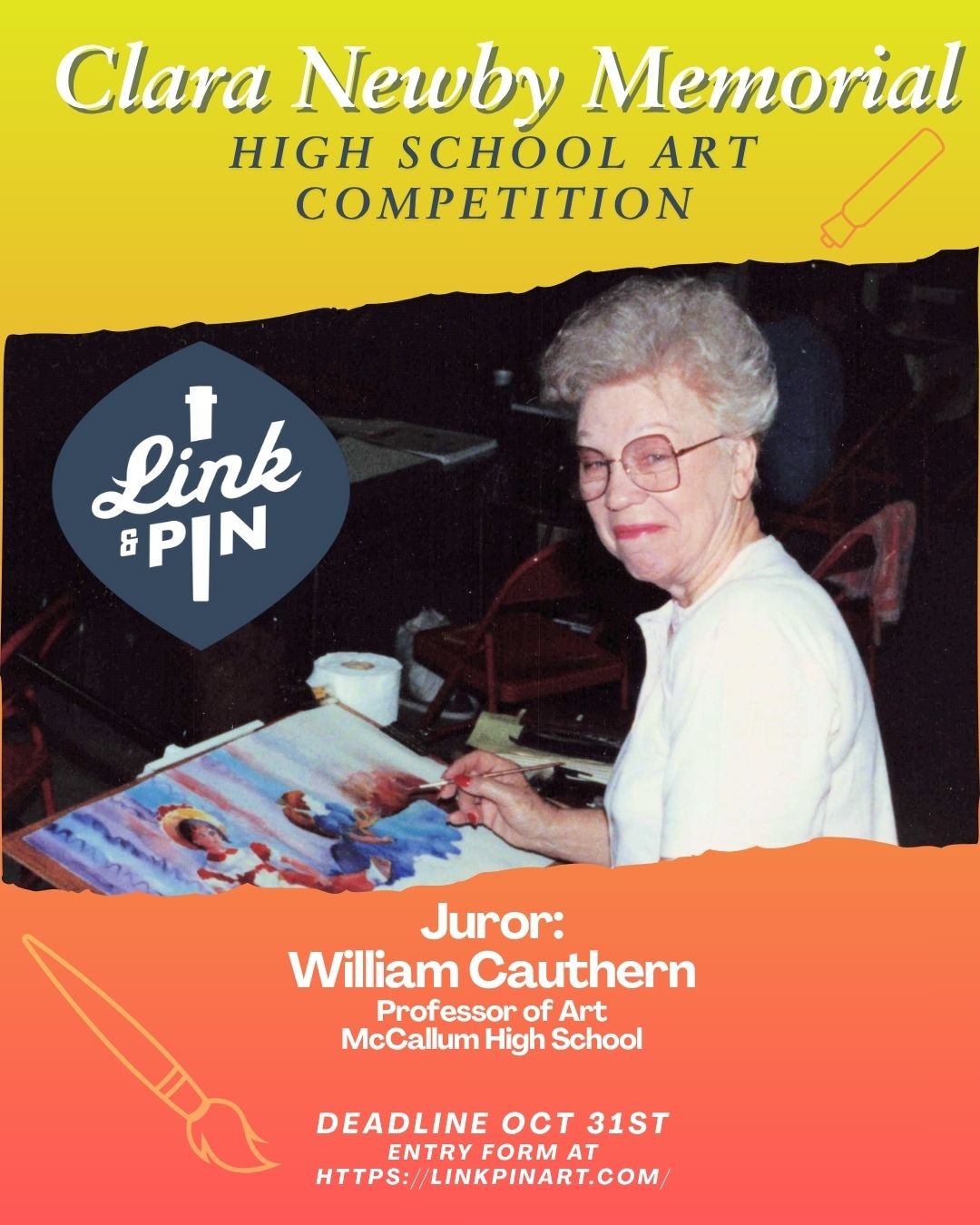 Clara Newby High School Art Contest 2026