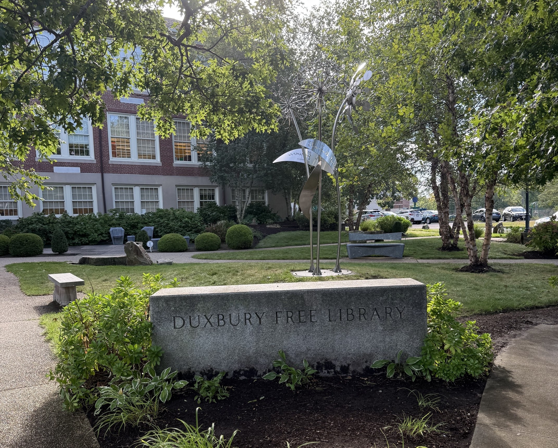Community Garden Club of Duxbury Centennial Gift
