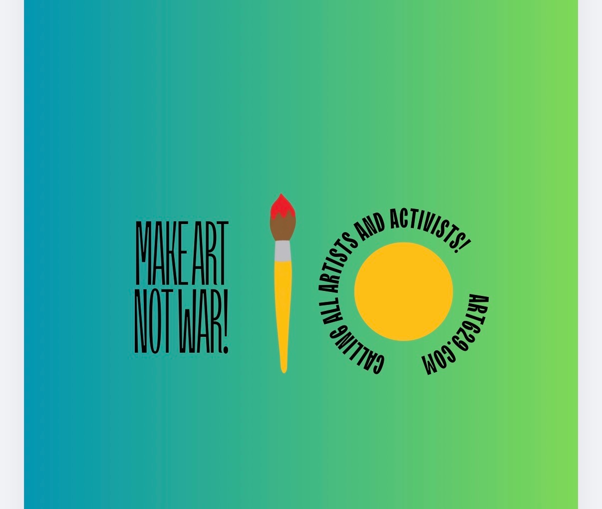 Make Art, Not War