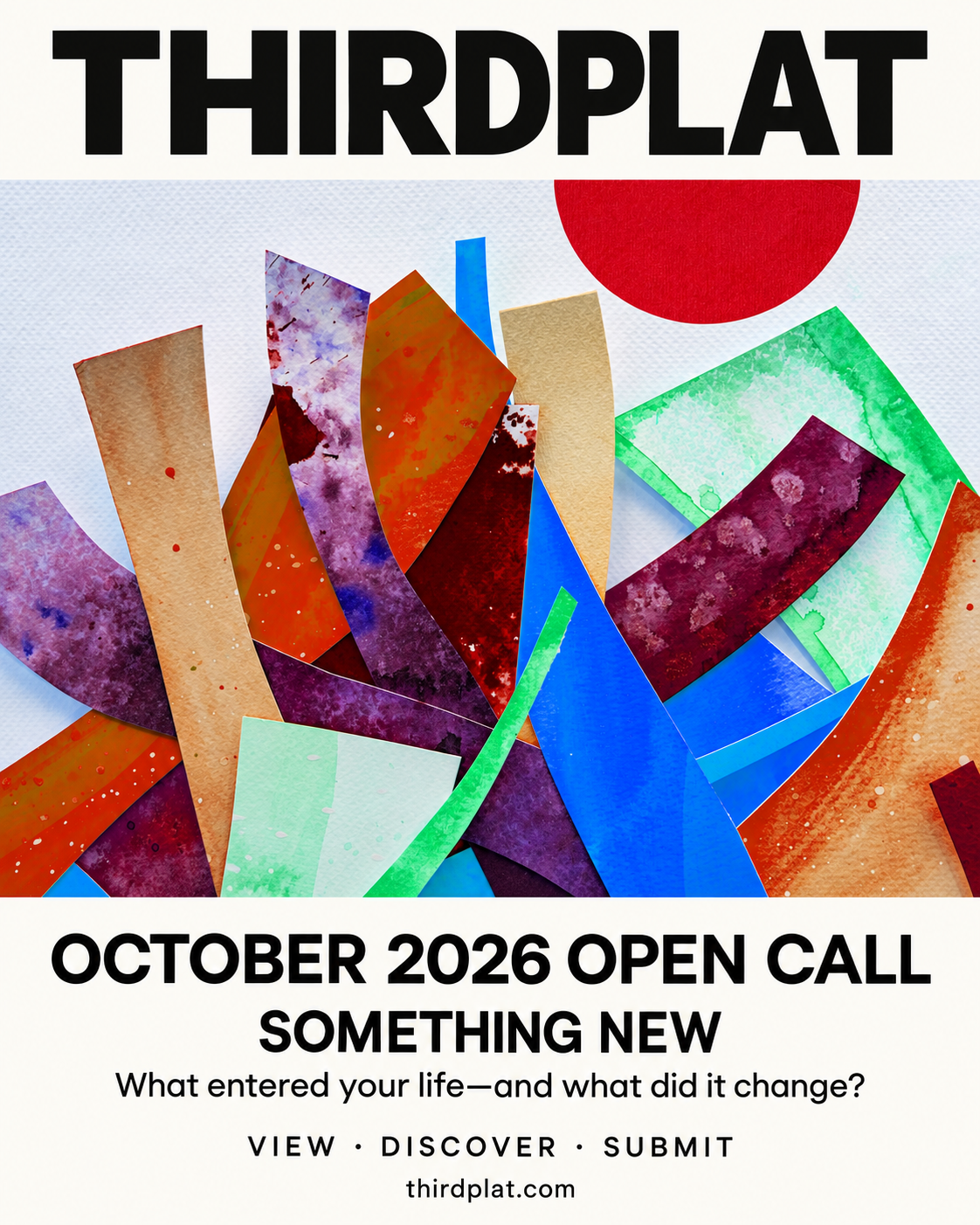 THIRDPLAT: SOMETHING NEW — October 2026 Open Call