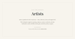 Insho - Call for Entries