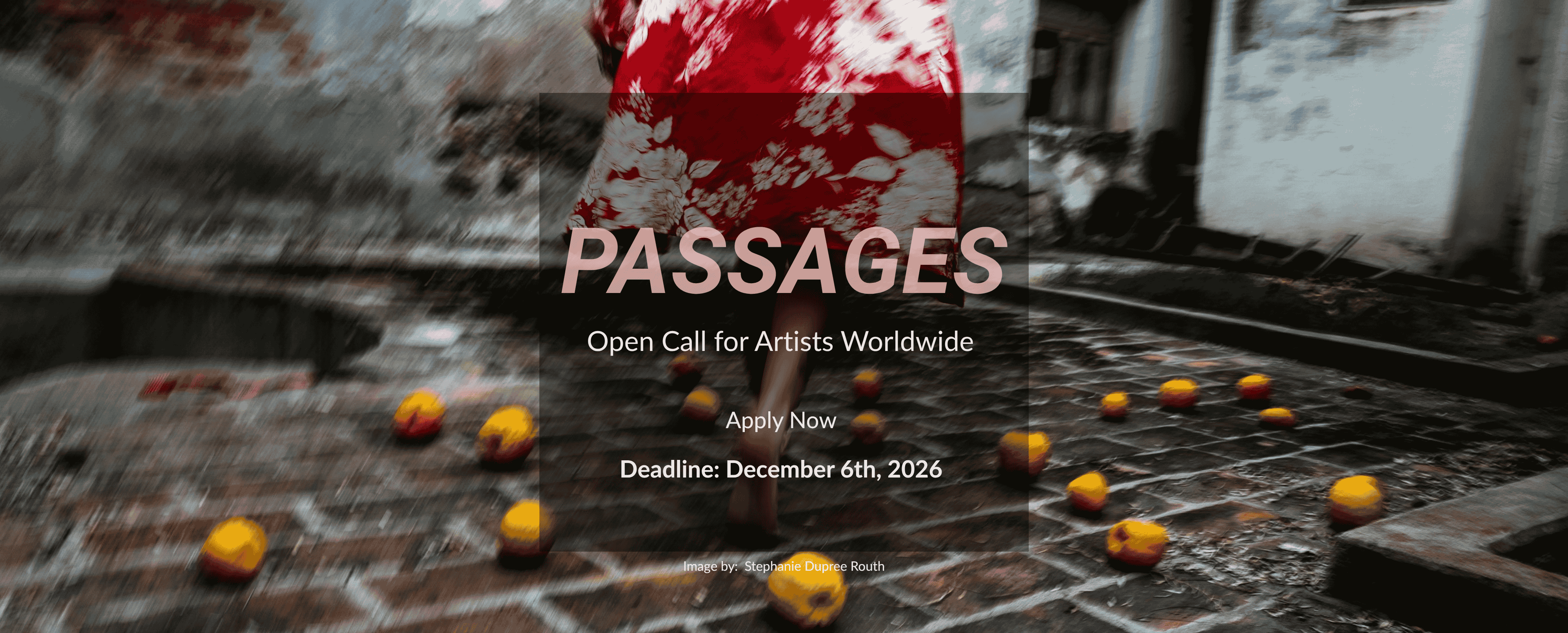 PASSAGES - Open Call For Artists