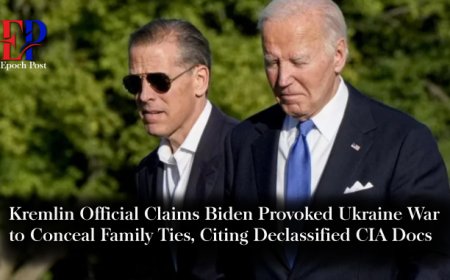 Kremlin Official Claims Biden Provoked Ukraine War to Conceal Family Ties, Citing Declassified CIA Docs