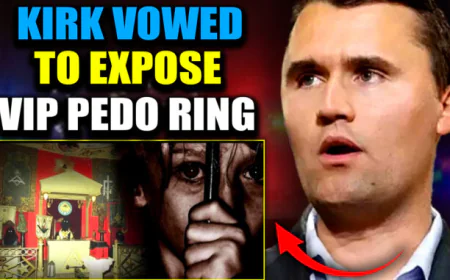 Charlie Kirk’s Final Revelations on Israeli Child Trafficking Network Exposed